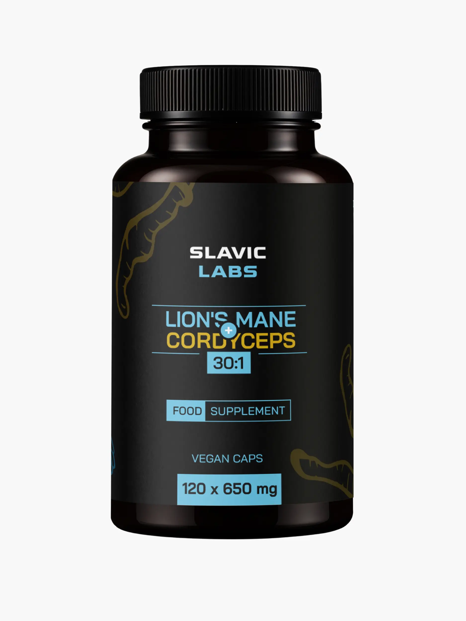 Lion’s Mane + Cordyceps DER 30:1