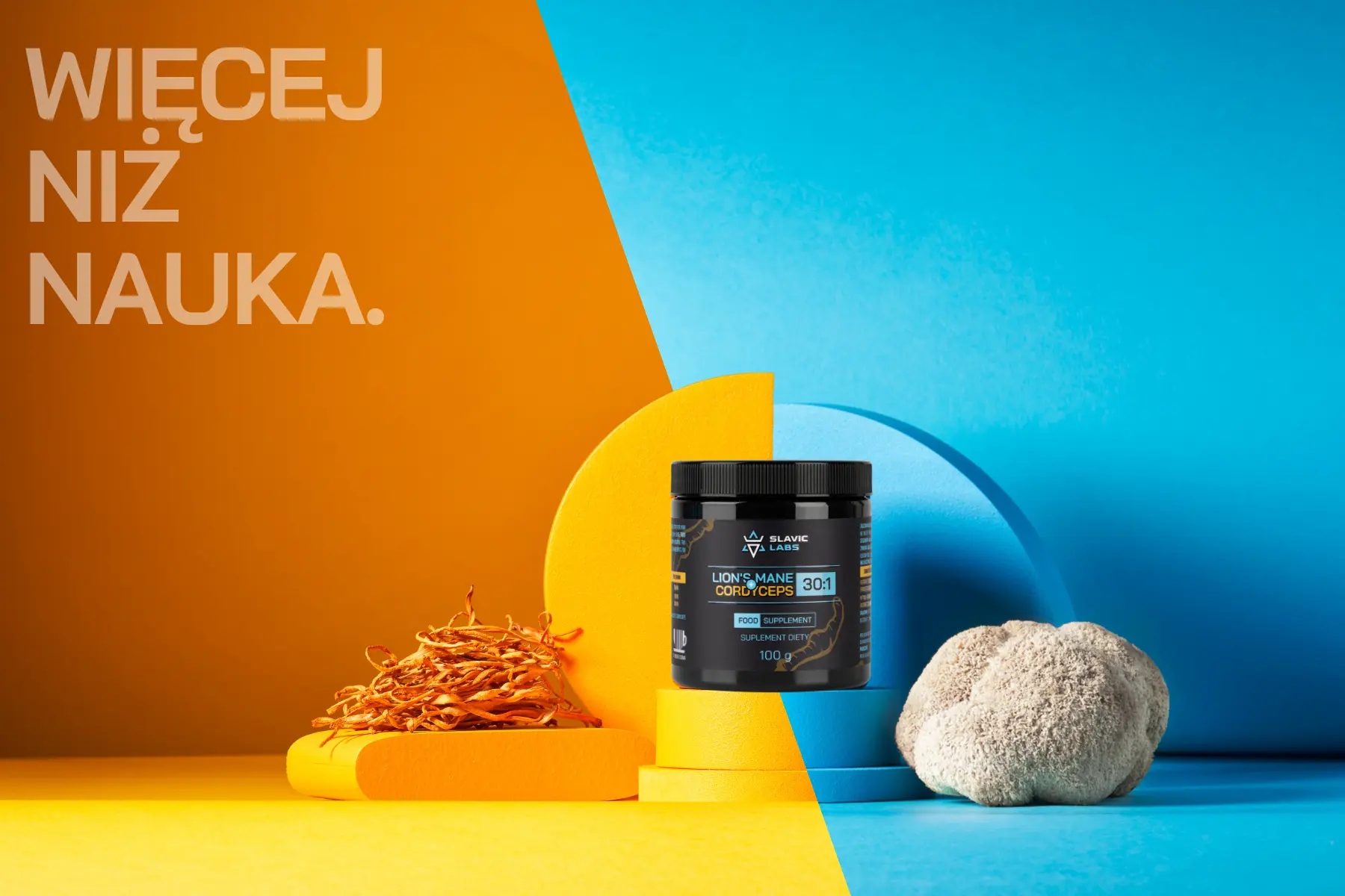 Lion’s Mane + Cordyceps DER 30:1